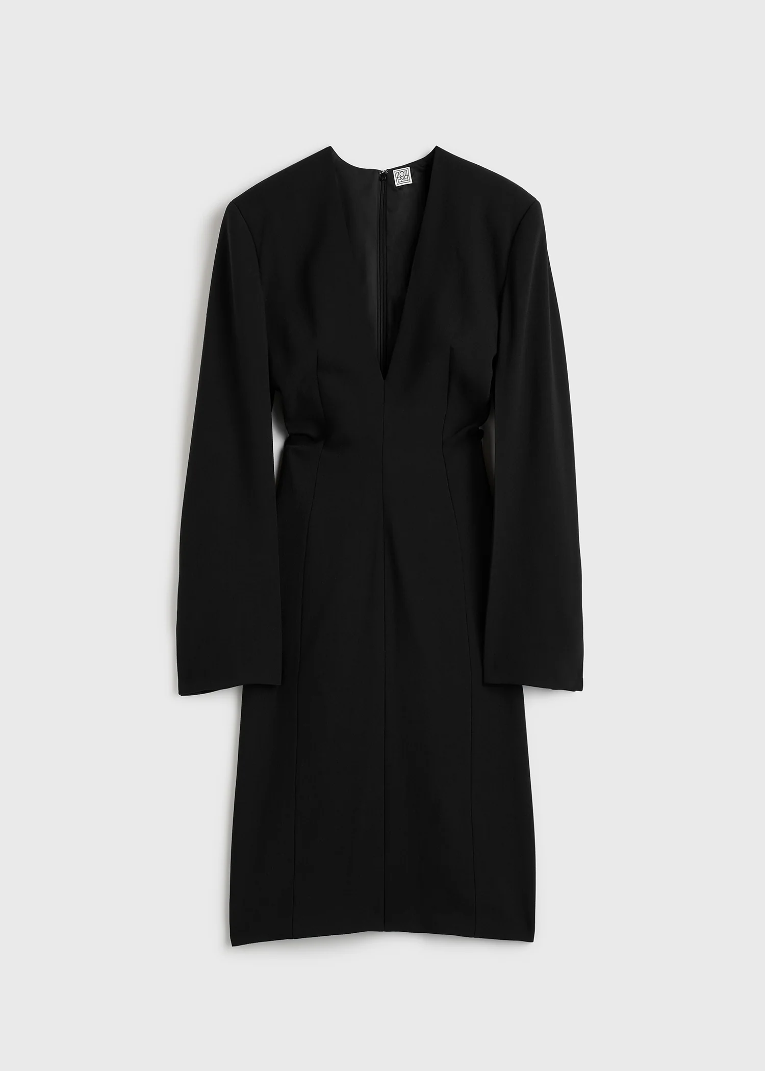 Tailored slouch dress black - Image 6