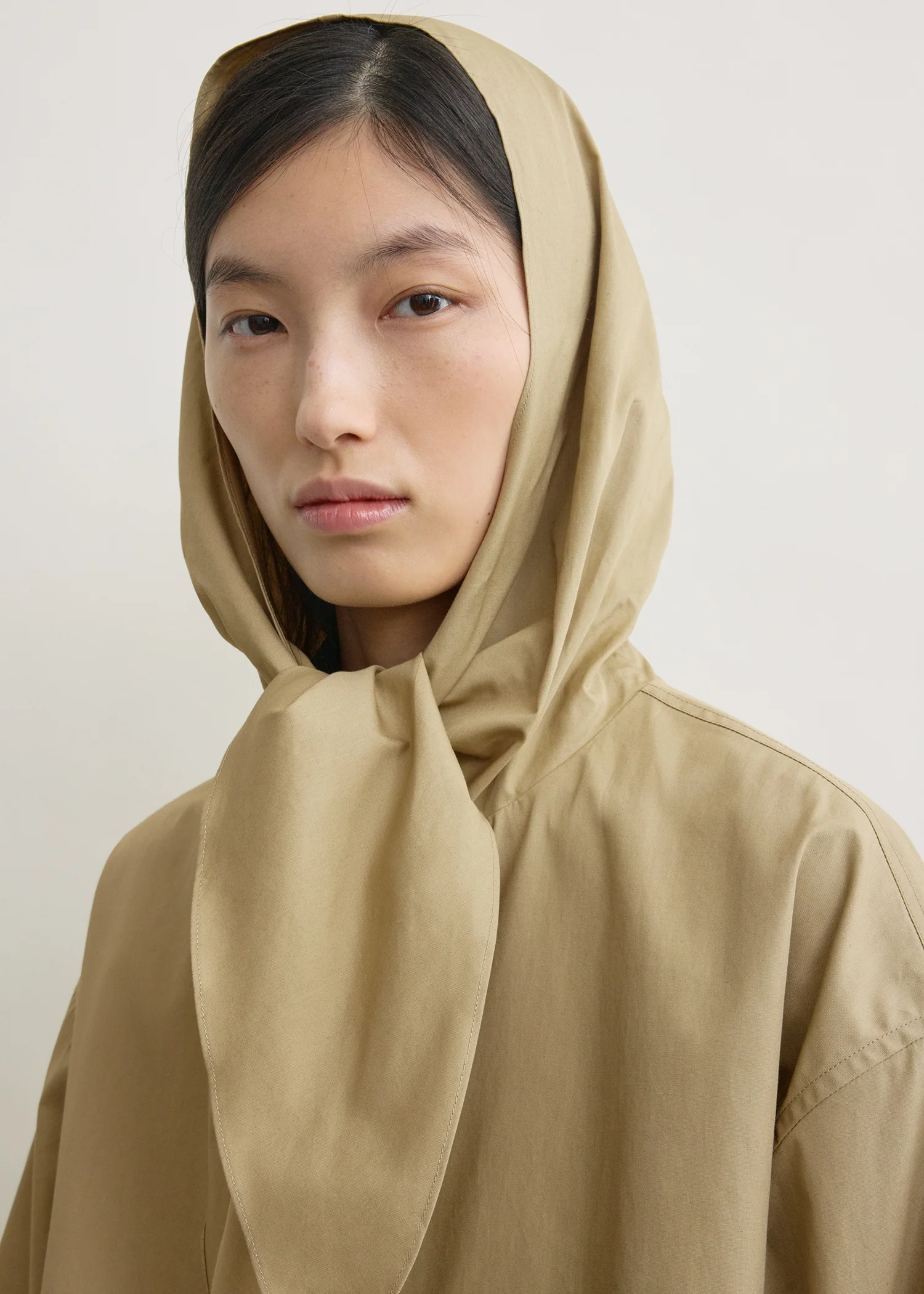 Technical scarf jacket cashew - Image 5