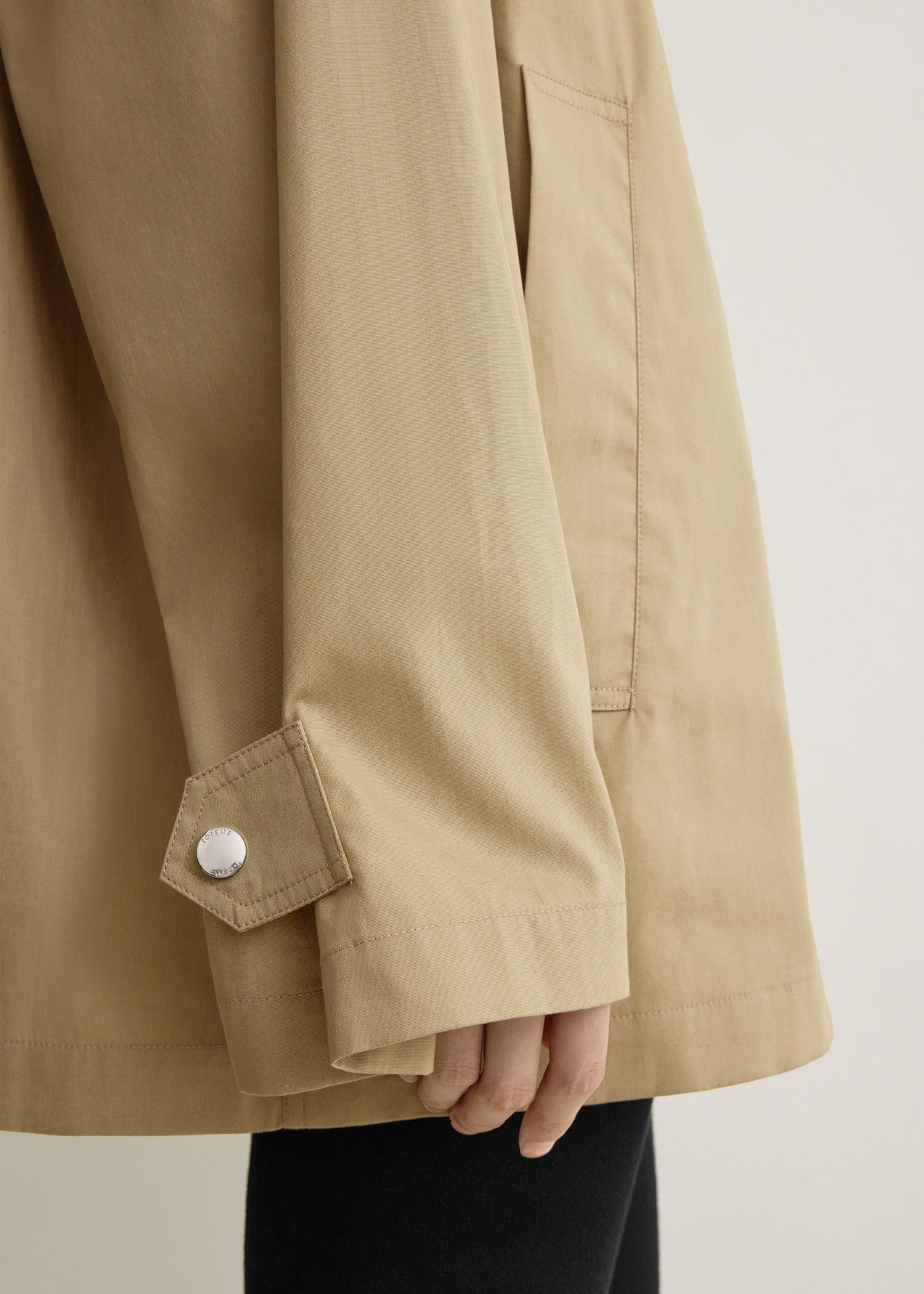 Technical scarf jacket cashew - Image 6