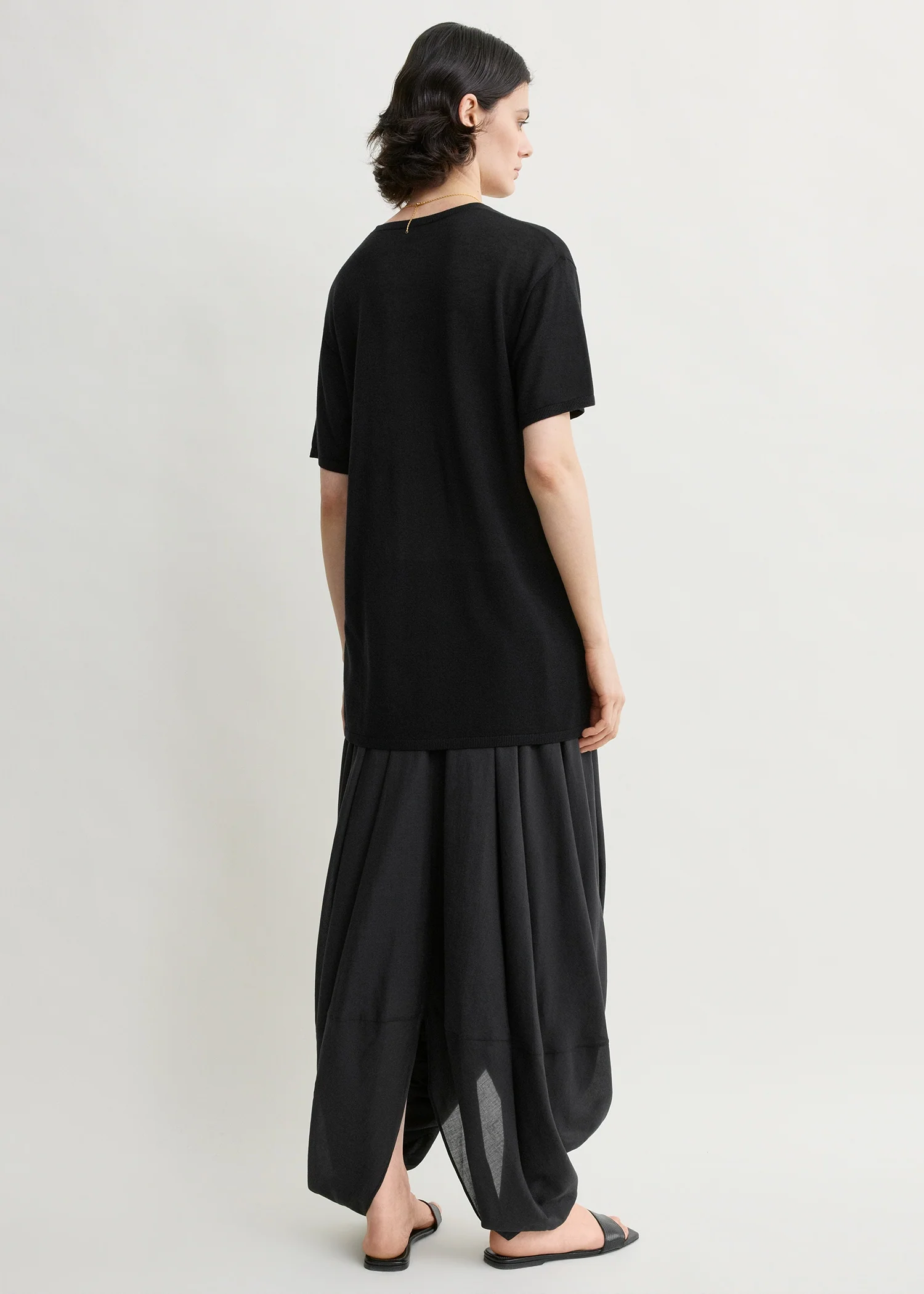 Tee knit black - Image 3