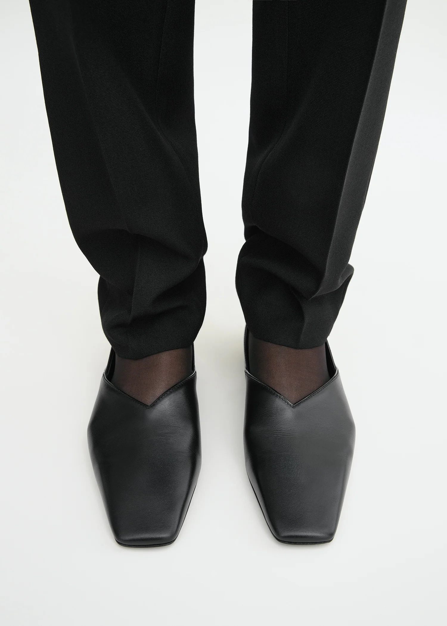 Everyday Nappa flats black - Image 3