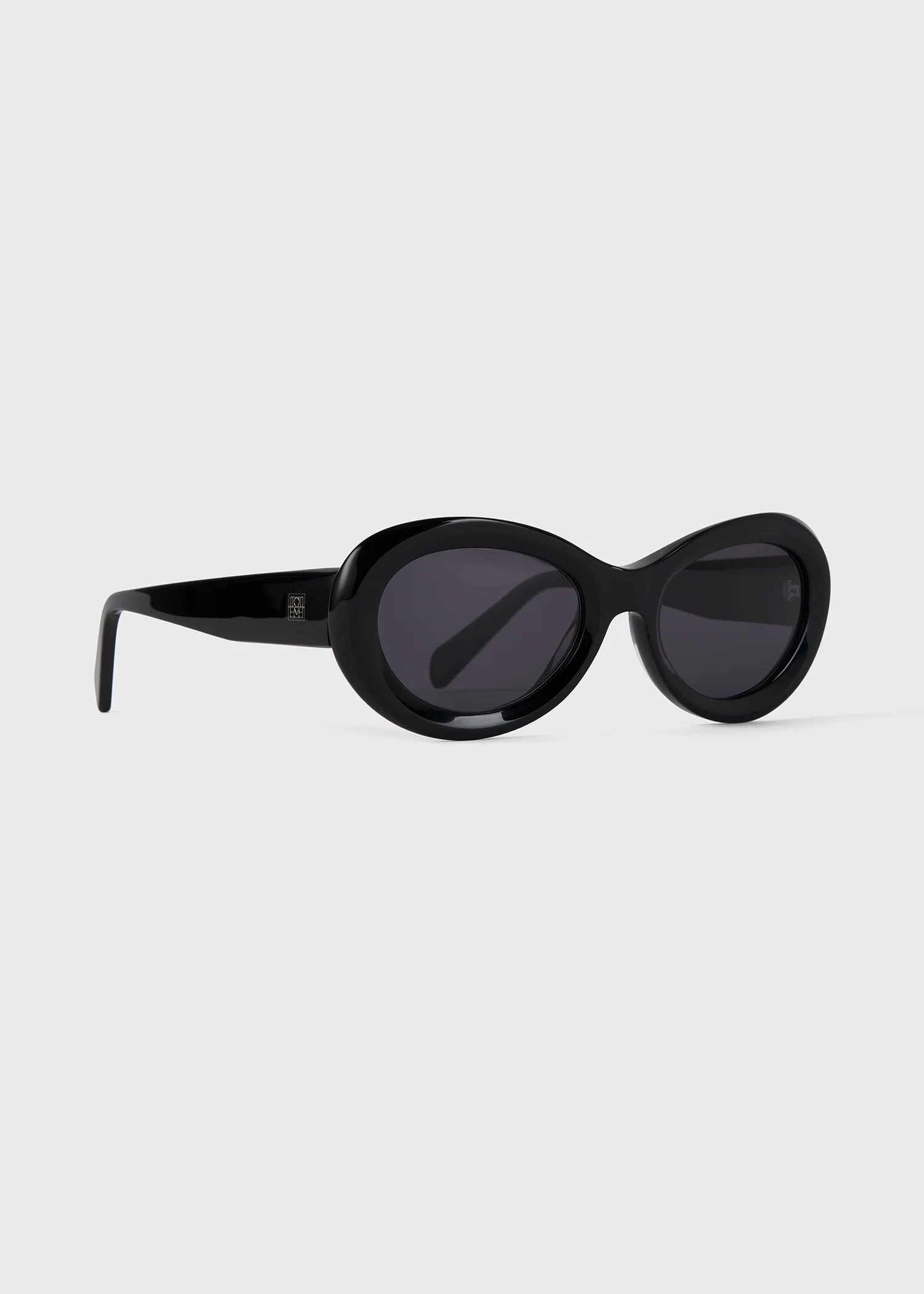 Oval sunglasses black - Image 5