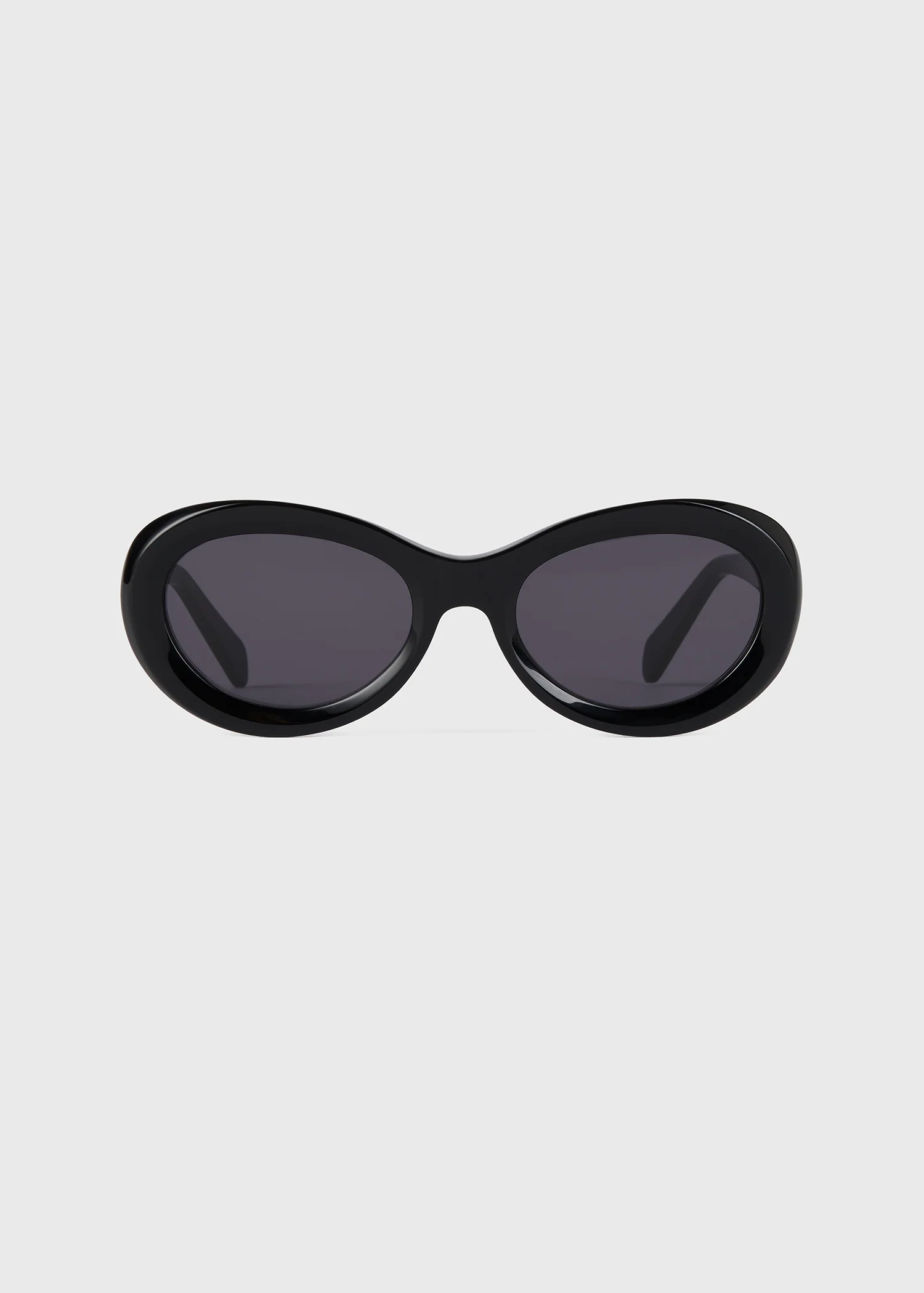 Oval sunglasses black - Image 7
