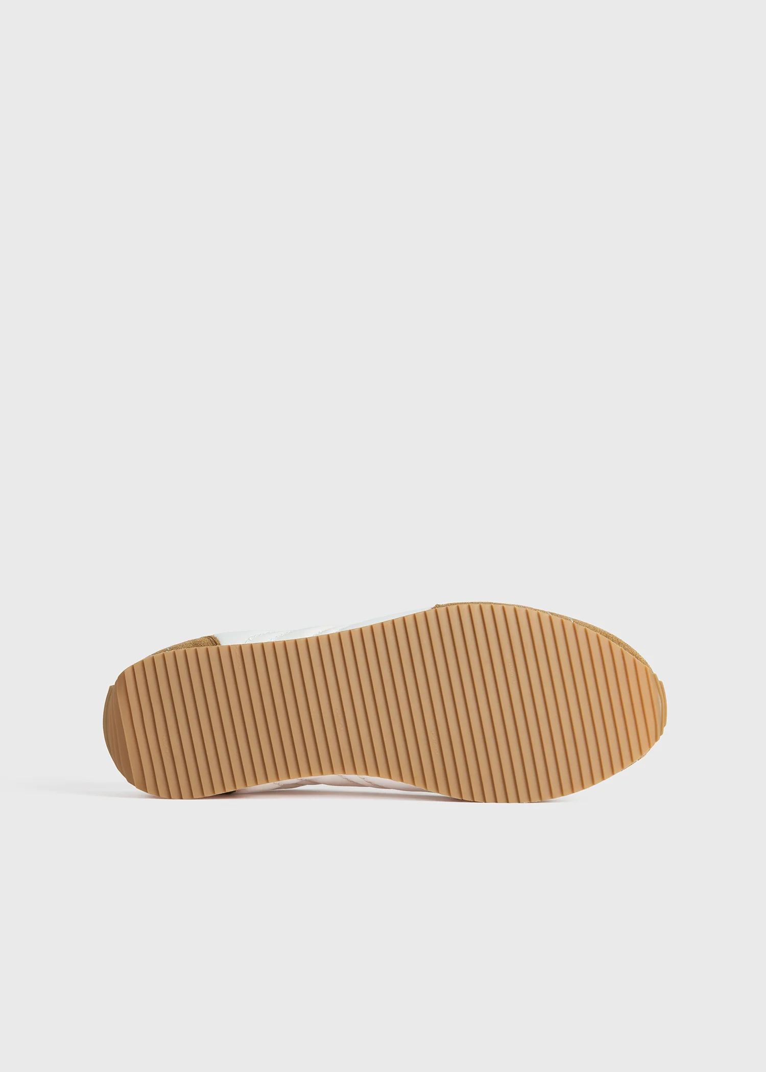 Sport sneakers white/tan - Image 5