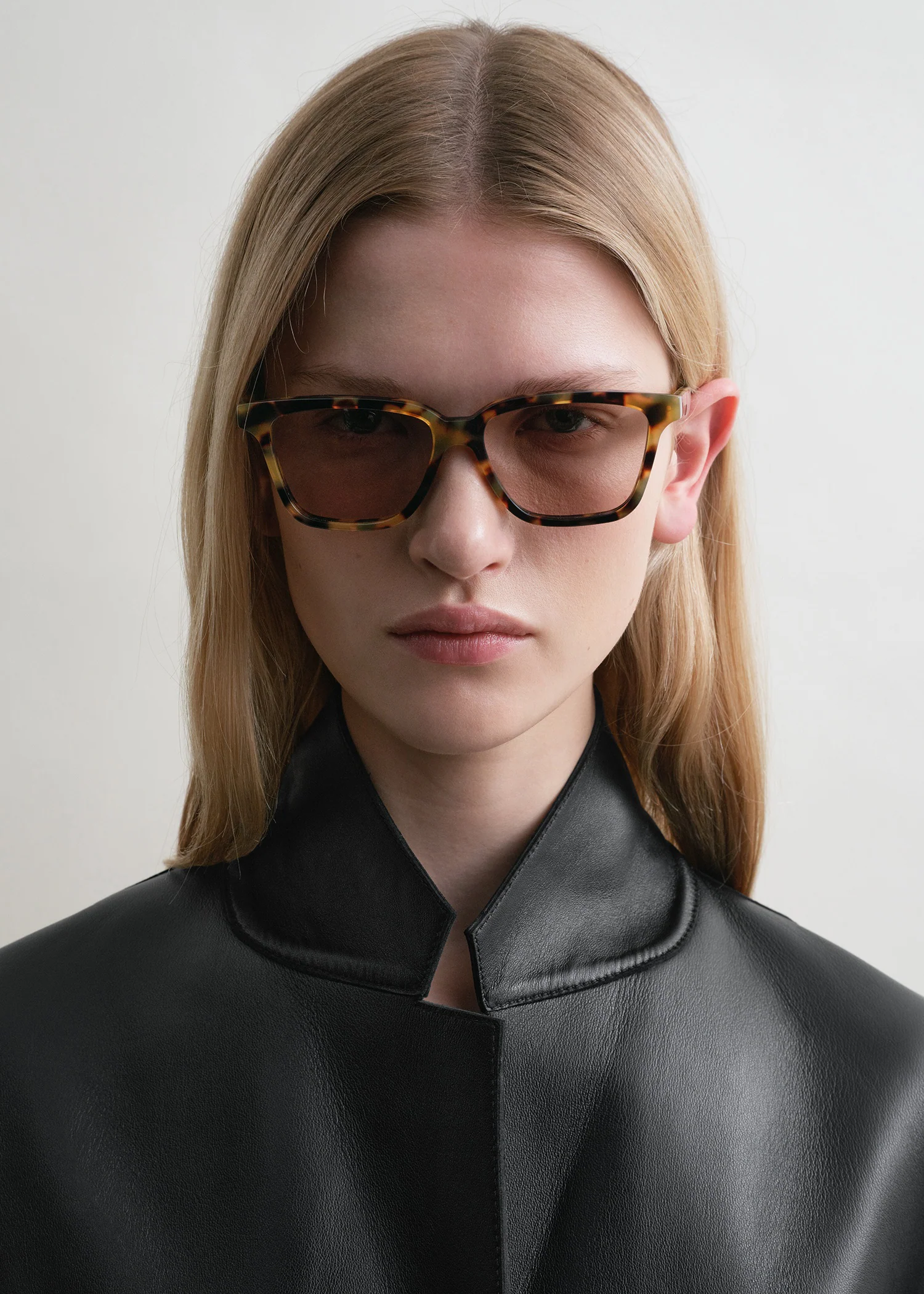 Square sunglasses tortoise - Image 2