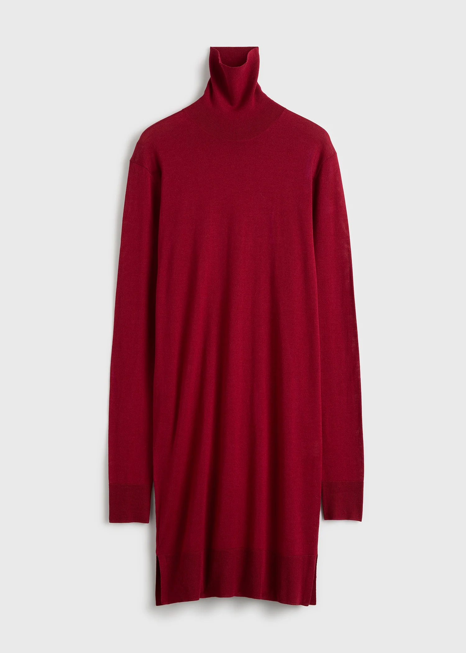 Turtleneck dress red - Image 5
