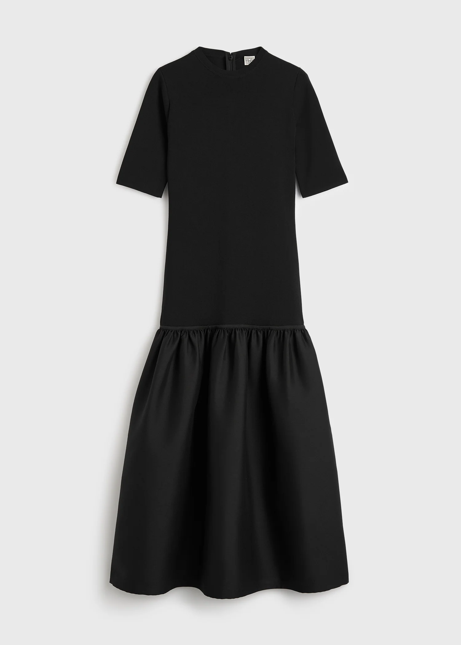 Twinflower tee dress black - Image 5