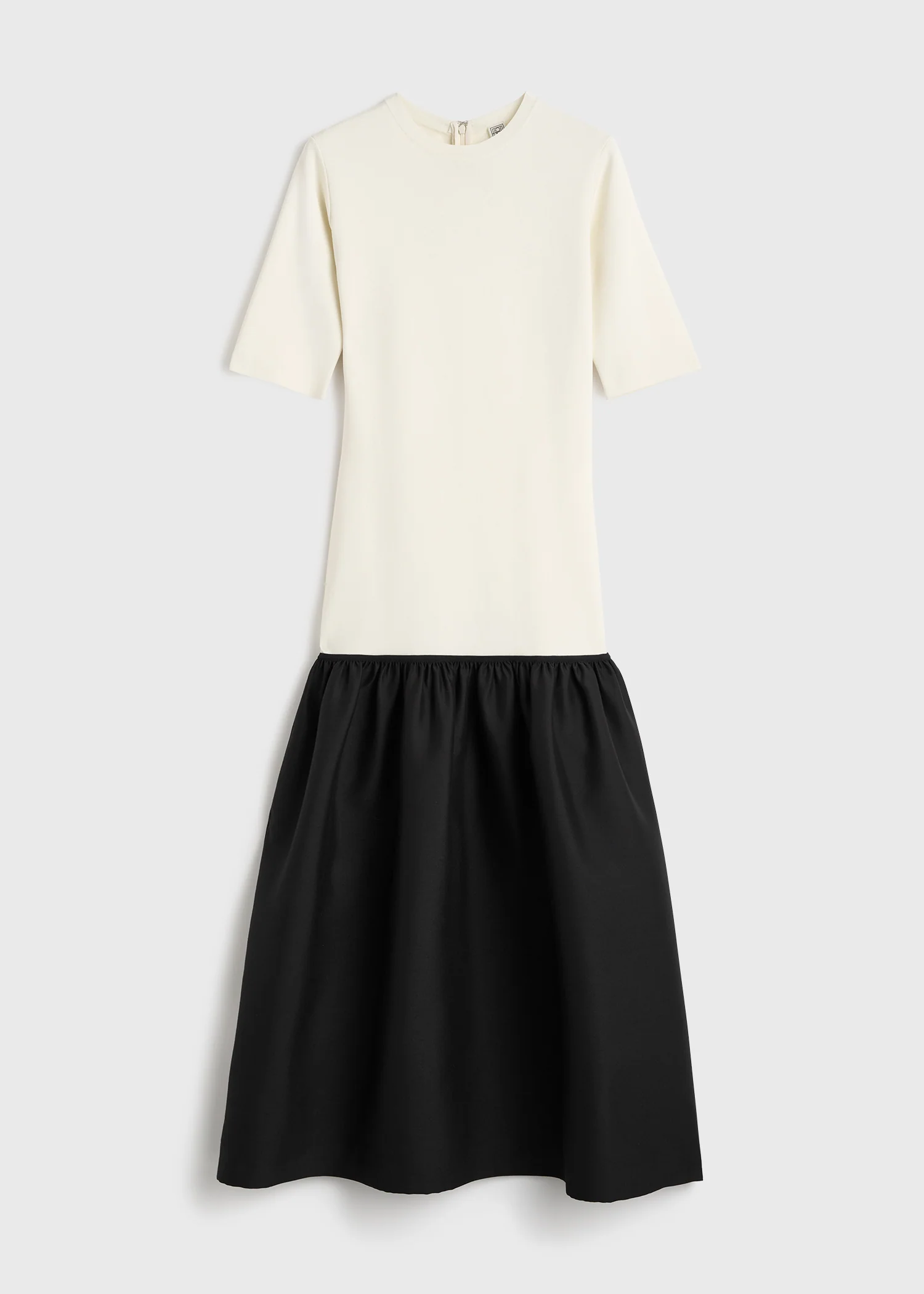 Twinflower tee dress ecru petite - Image 5