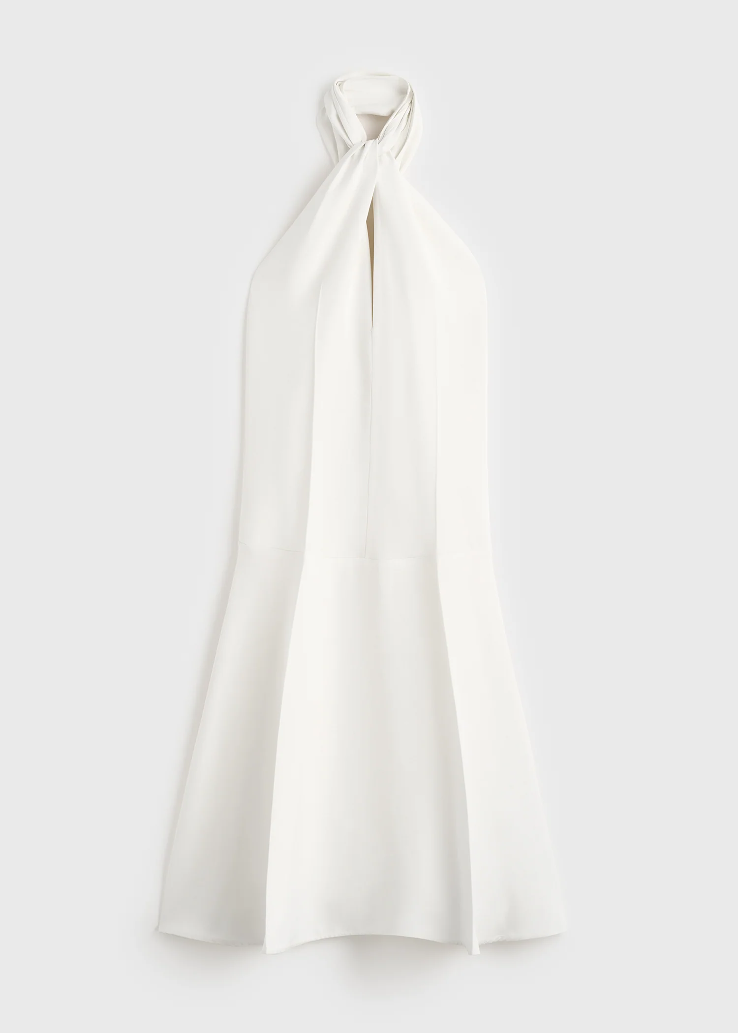 Twist halter dress ecru - Image 5