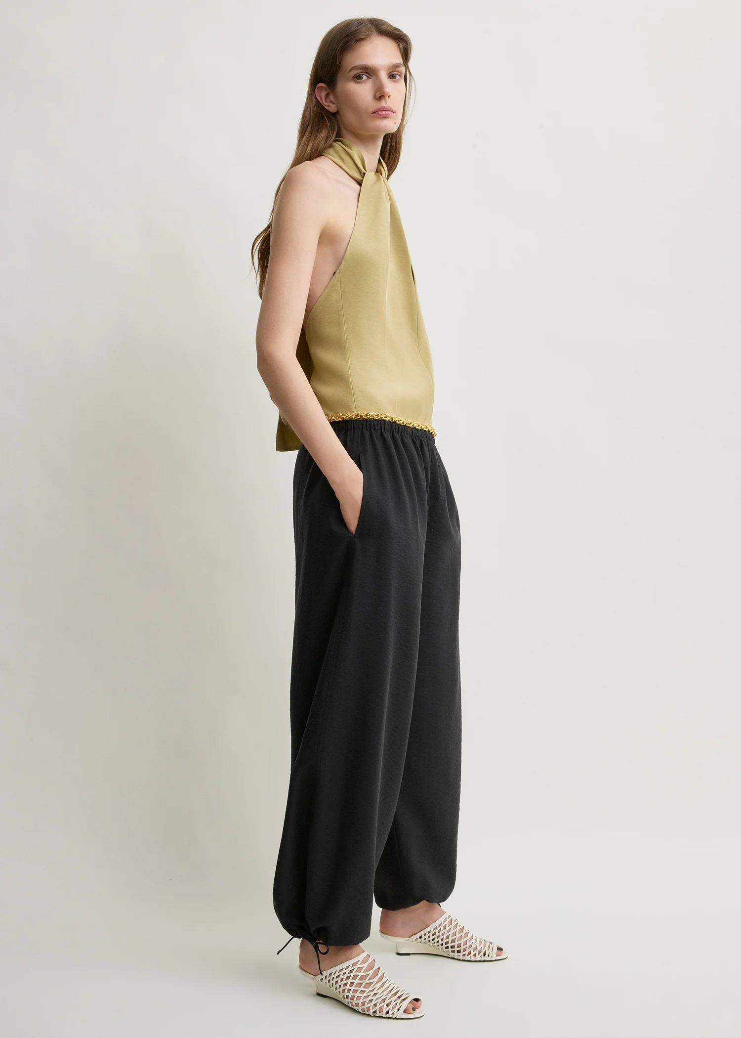 Twist halter top cumin - Image 2