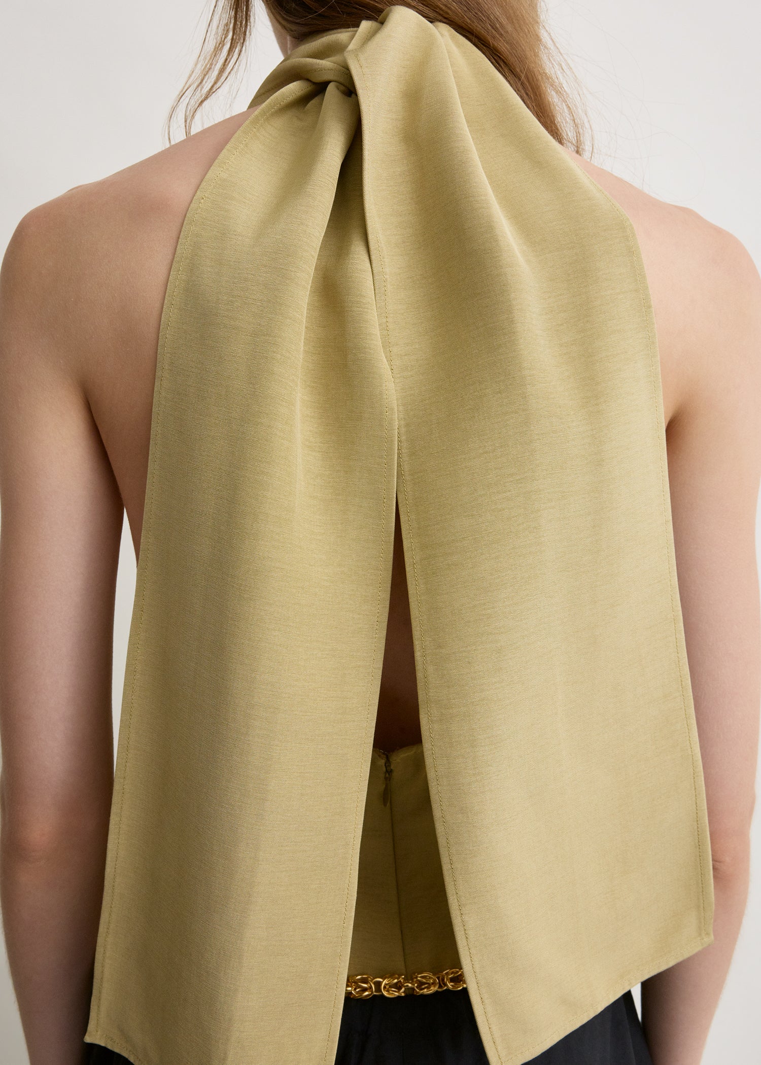 Twist halter top cumin - Image 4