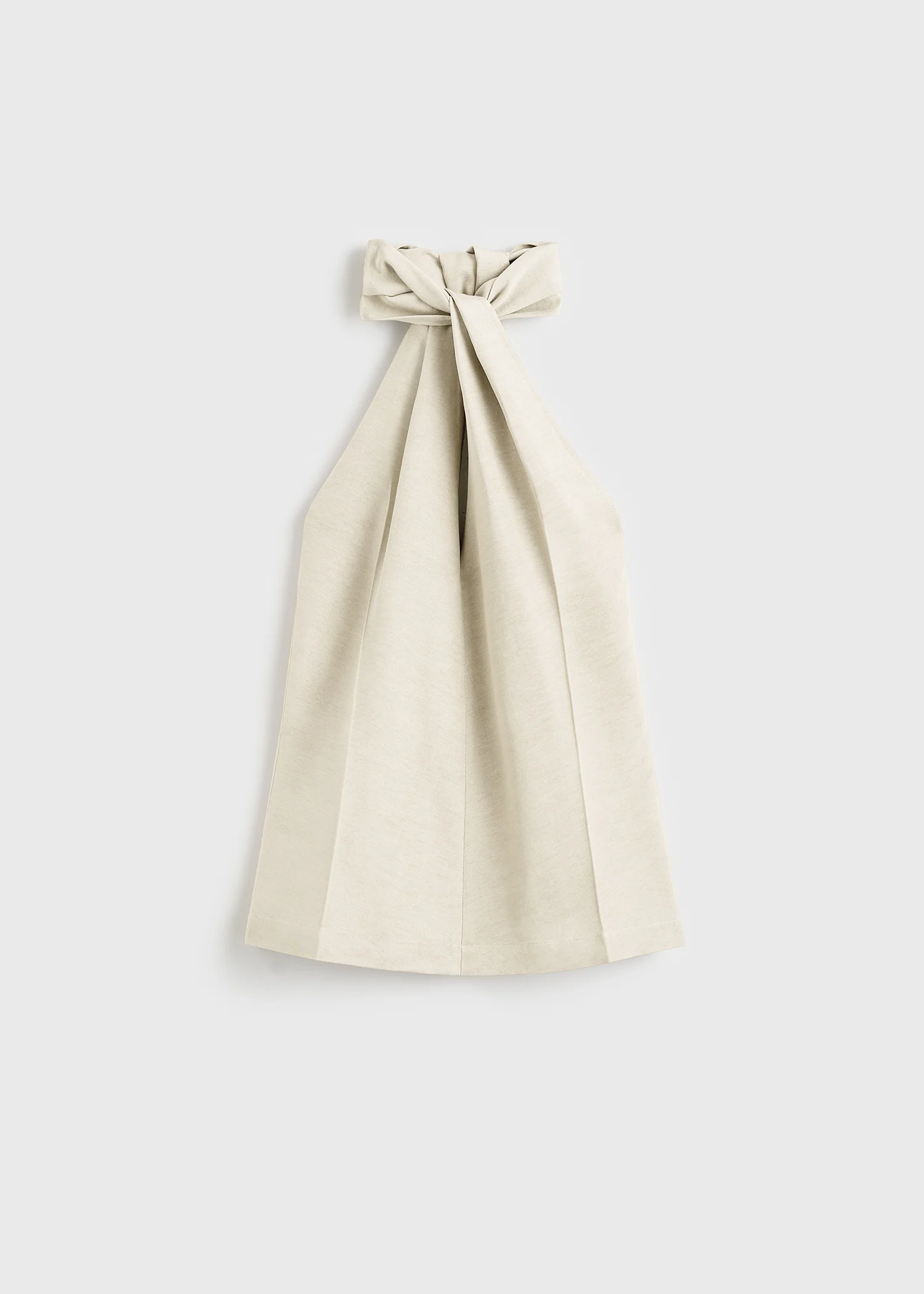 Twist halter top ecru - Image 5