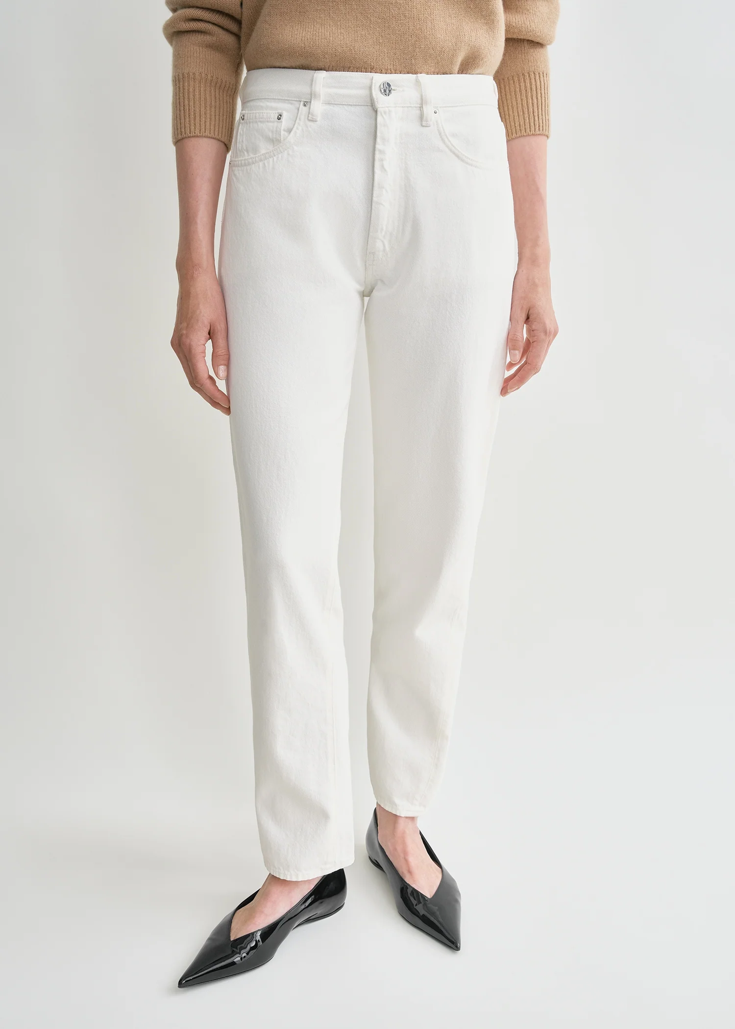Twisted seam denim off-white - Image 4
