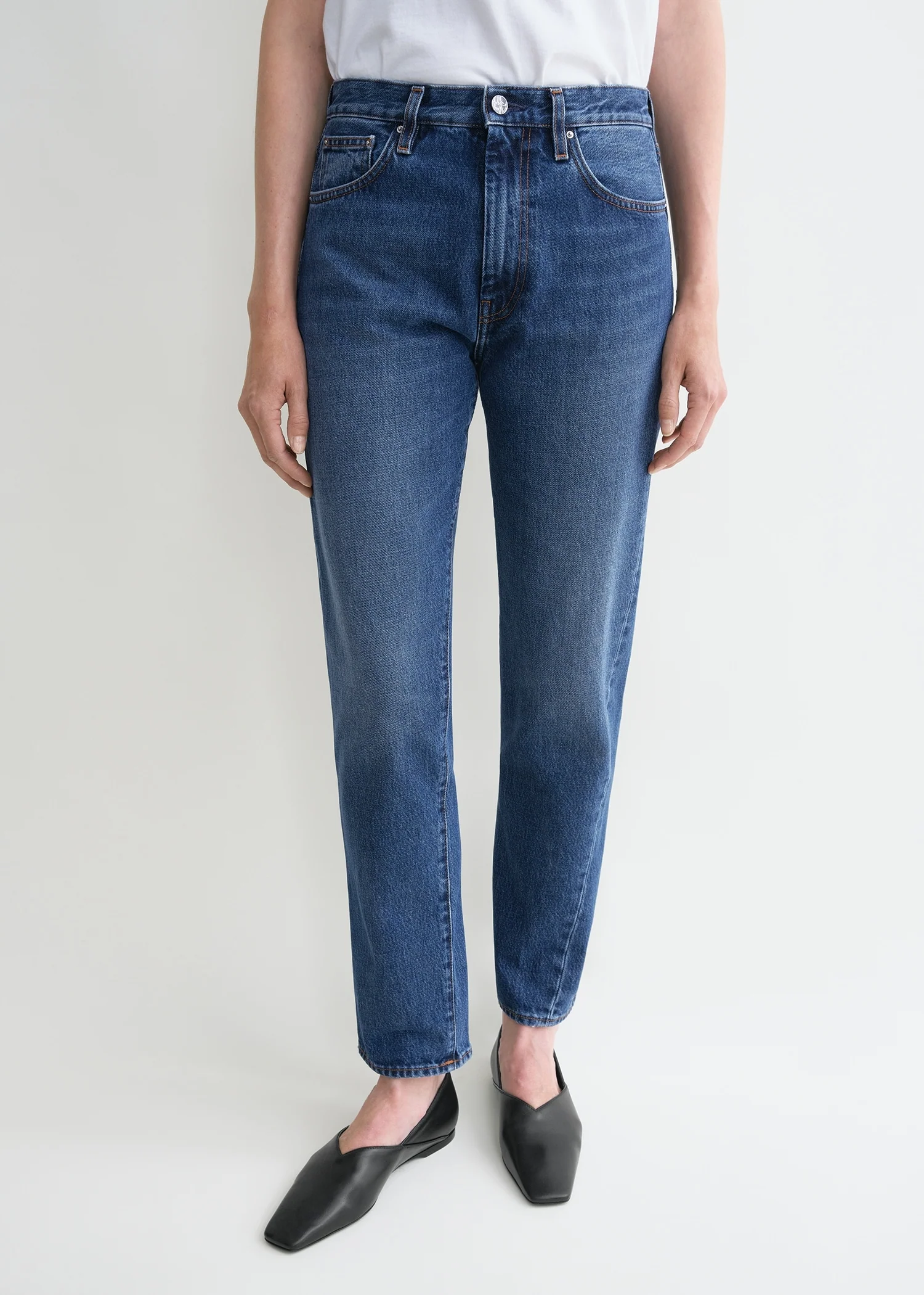 Twisted seam denim washed blue - Image 4