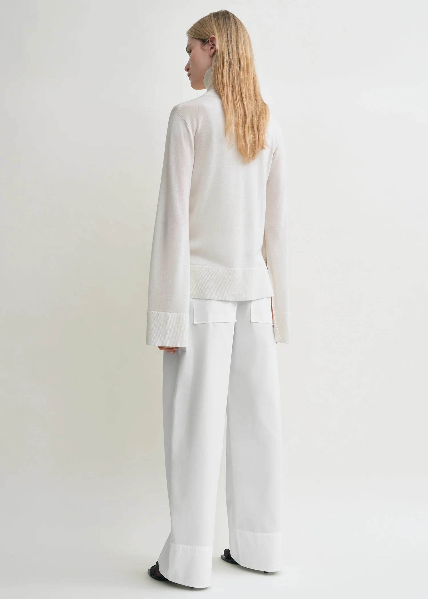 Twisted seam trousers white - Image 3