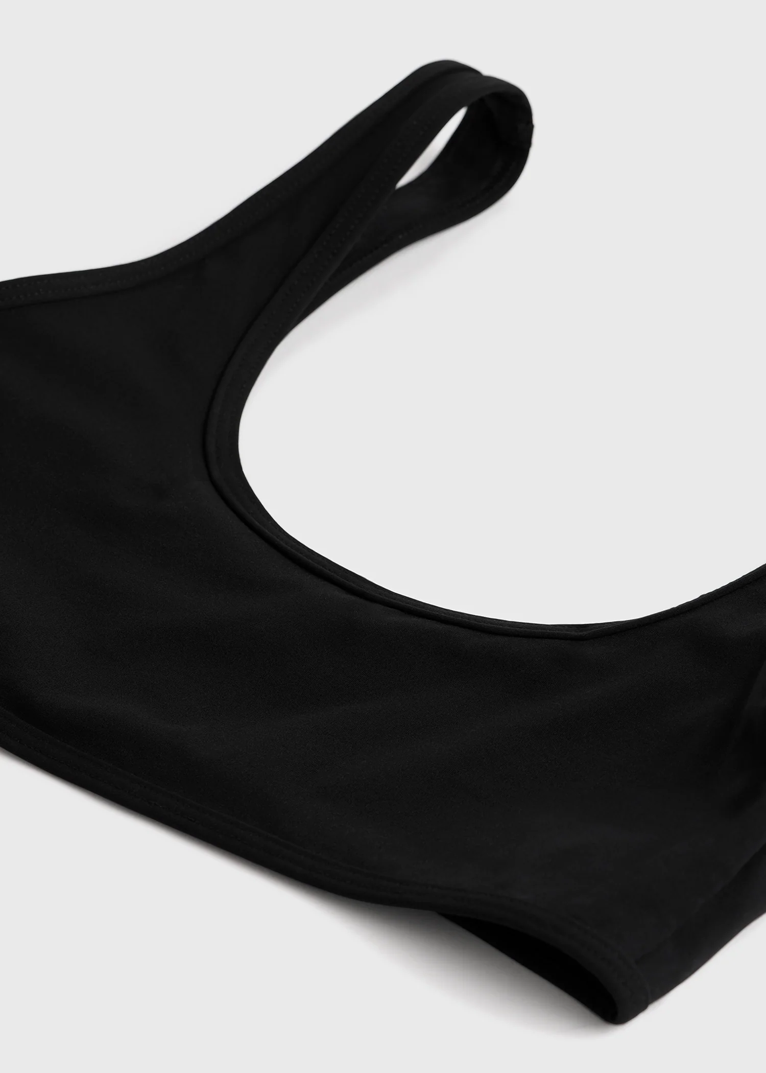 U-neck bikini top black - Image 5