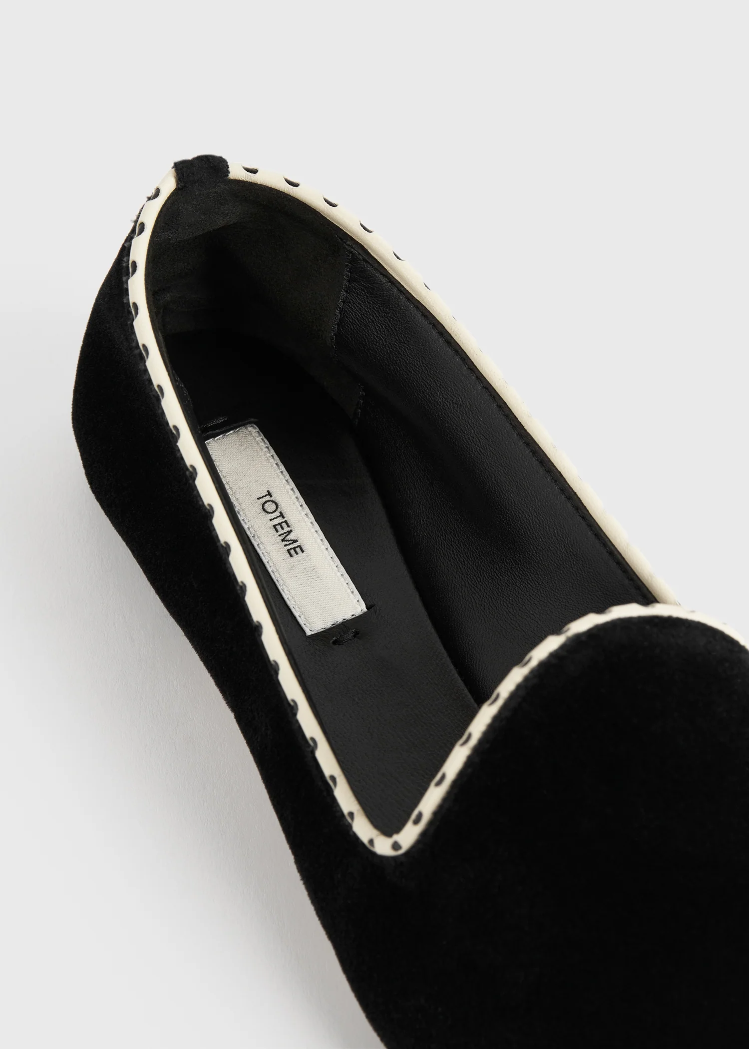 Velvet venetian slippers black - Image 4