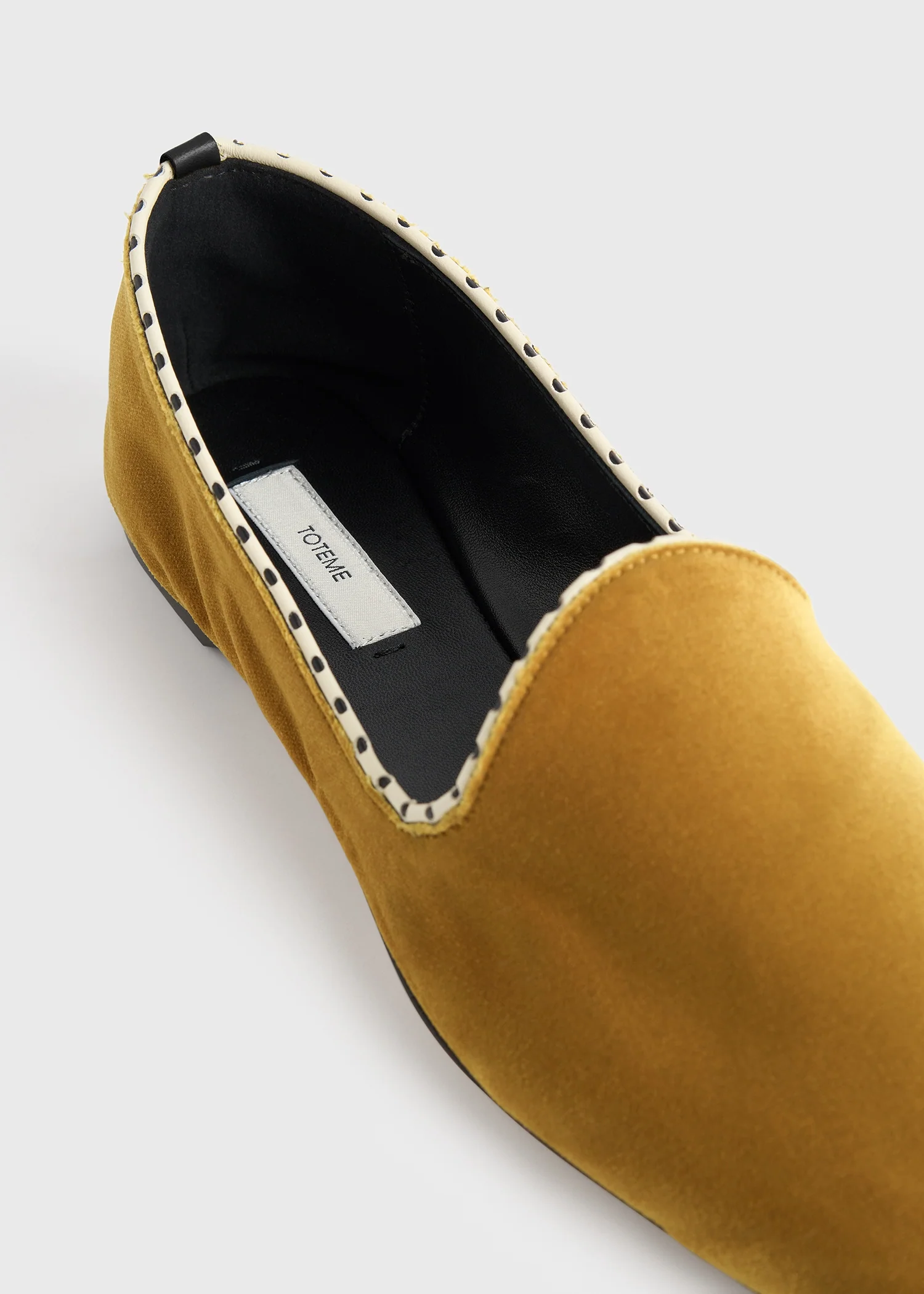 Velvet venetian slippers saffron - Image 5