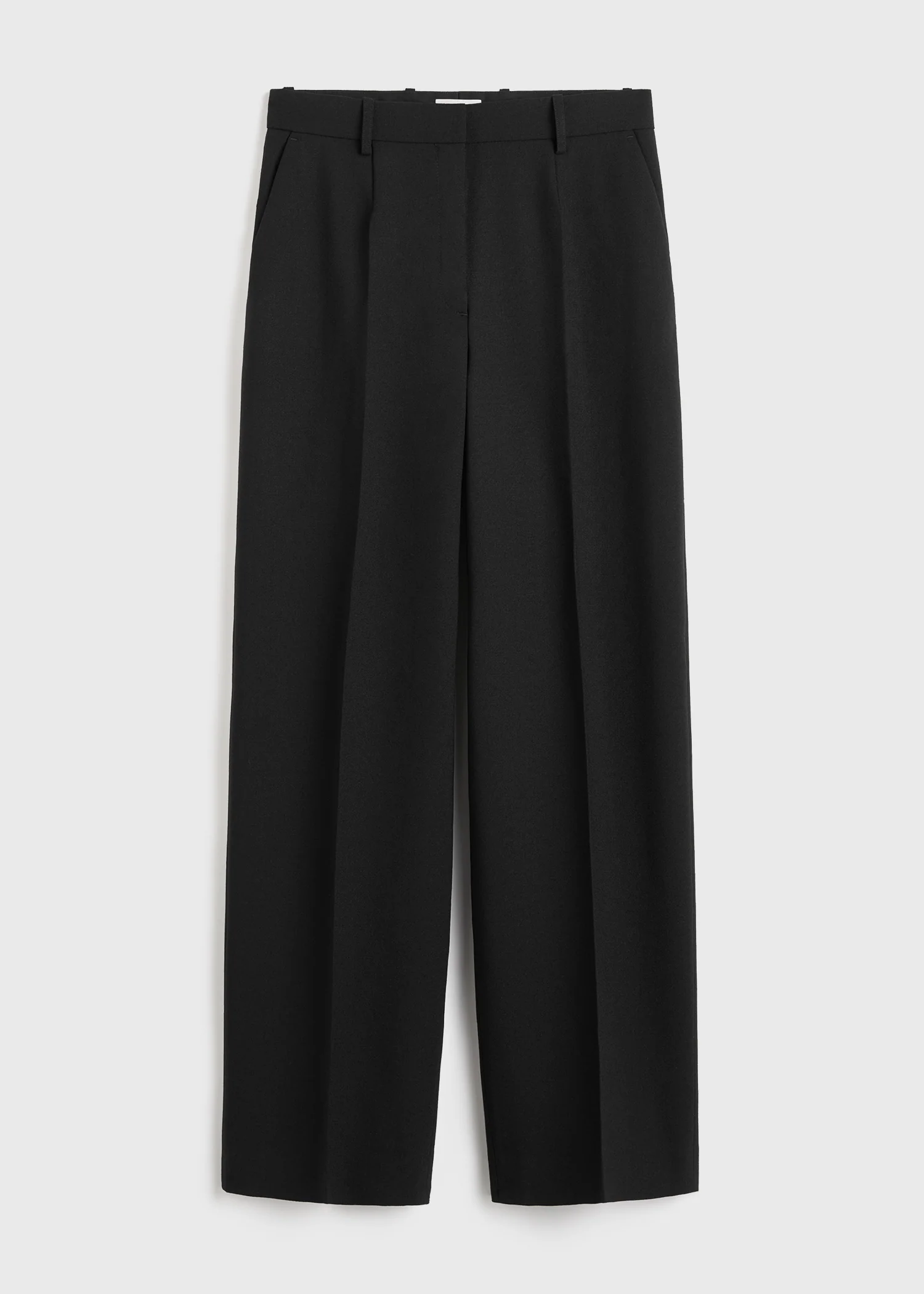 Wide tailored trousers black - Image 5