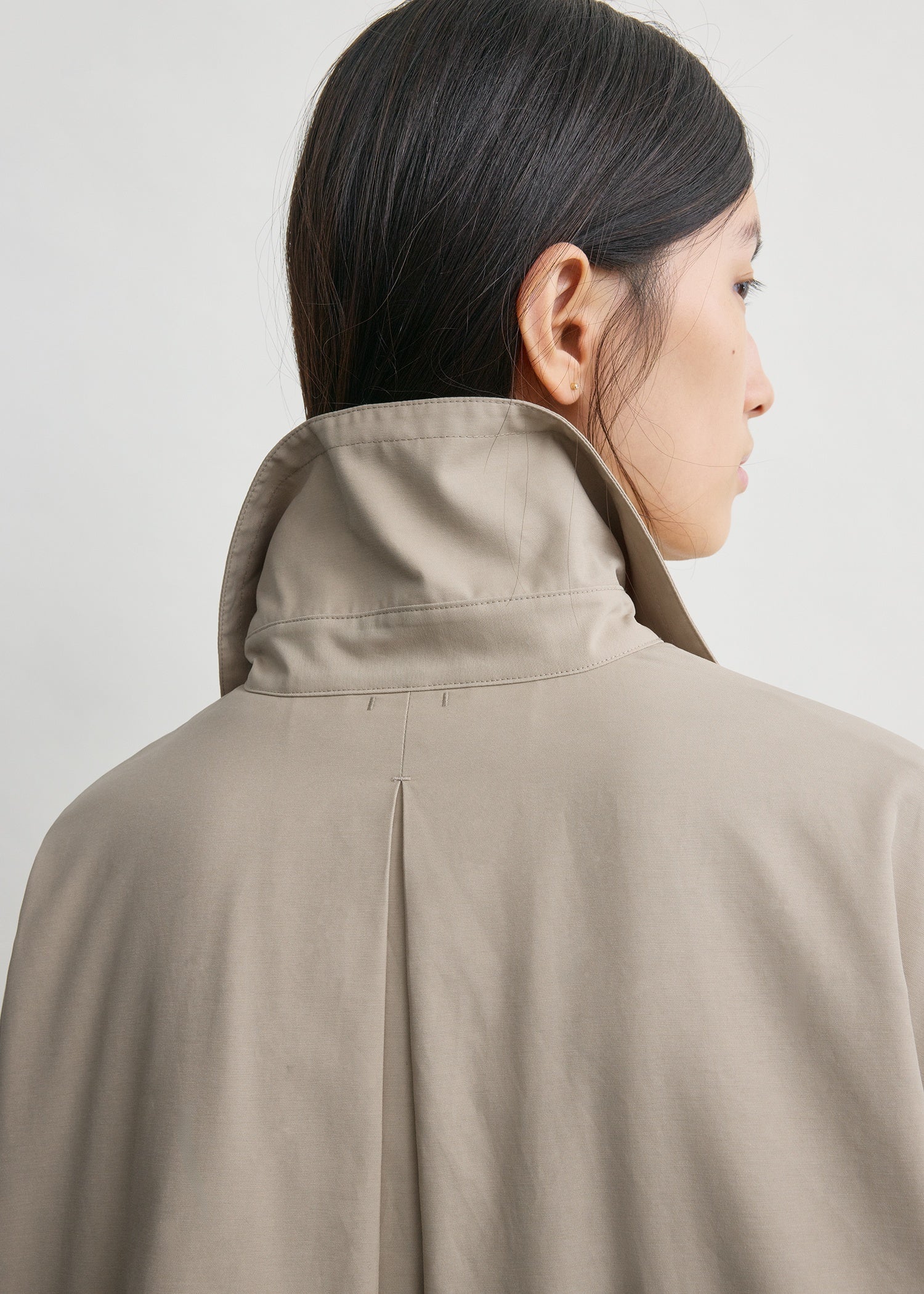 Winter car coat beige petite - Image 5