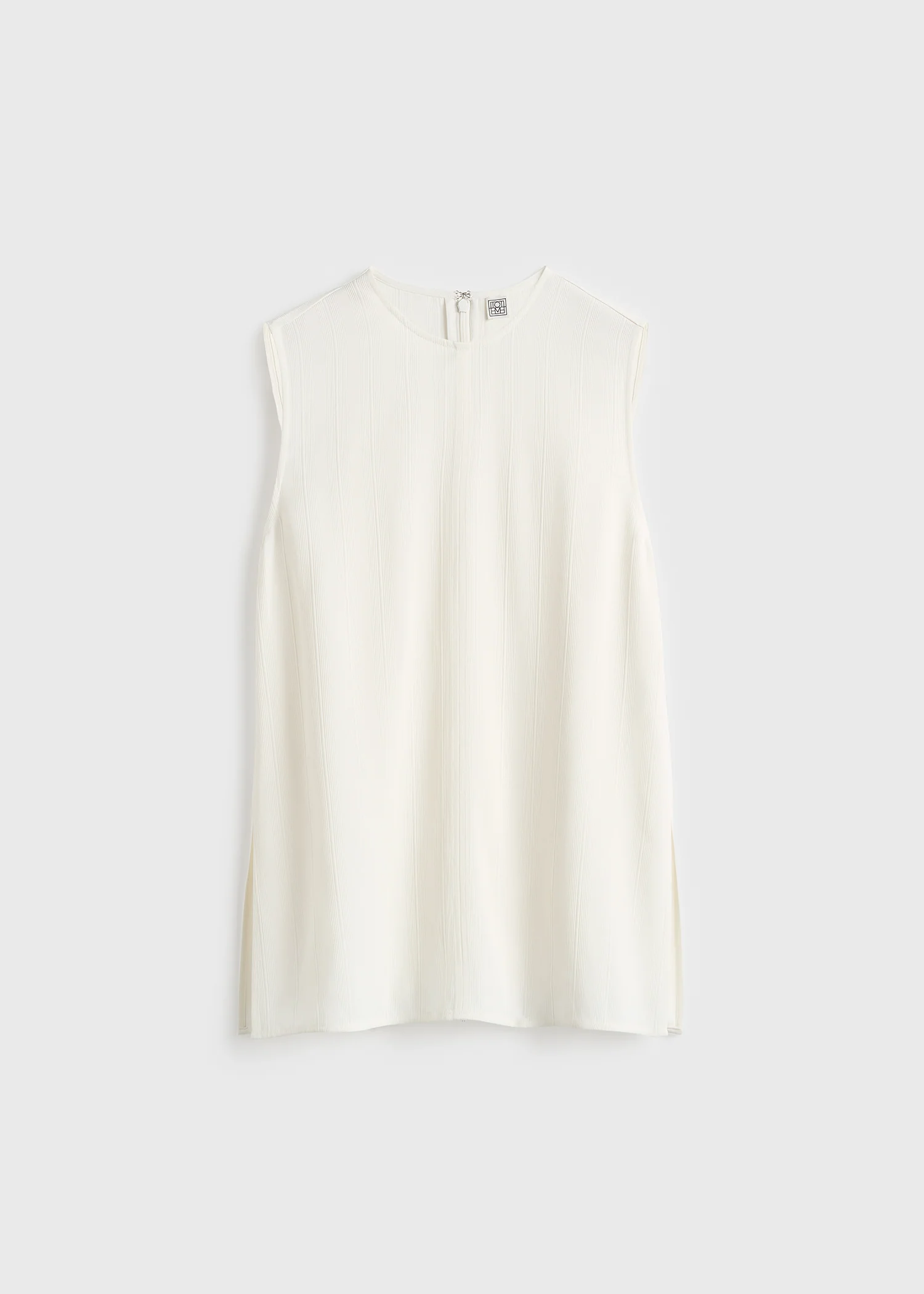 Woven stripe top meringue - Image 5
