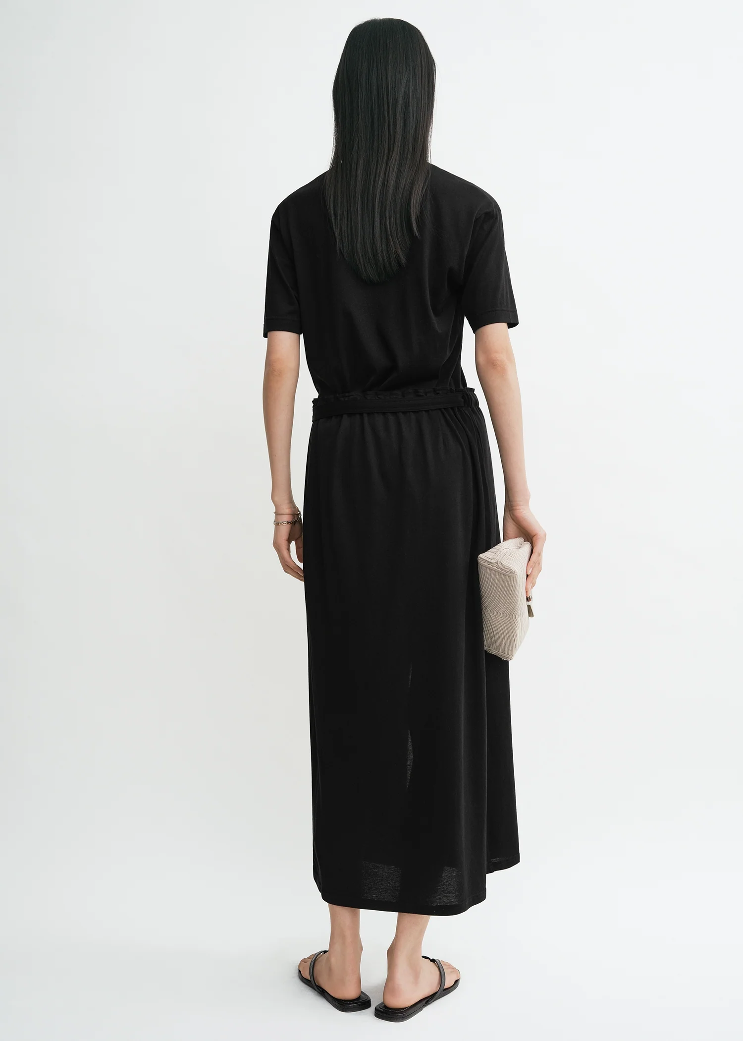 Wrap skirt black - Image 3